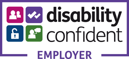 Disability confident logo – employer.