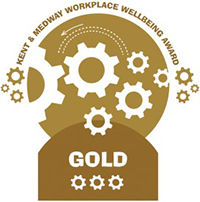 Kent & Medway Workplace Wellbeing Award – Gold
